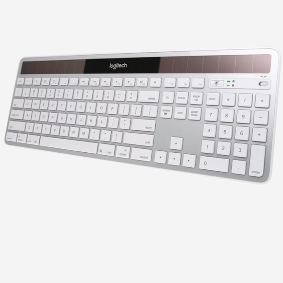 NWT Logitech K750 WIRELESS SOLAR KEYBOARD FOR MAC - Picture 1 of 5